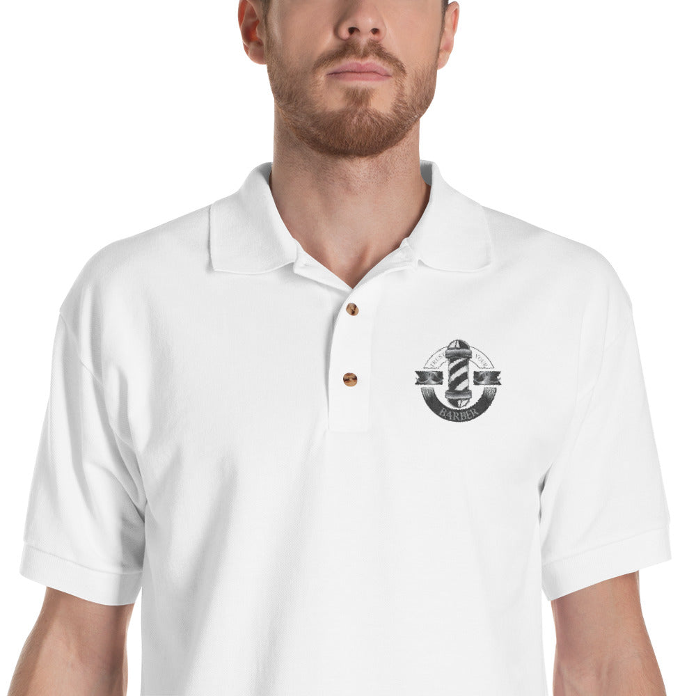 Trust your Barber Gildan 3800 Embroidered Polo Shirt