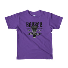 Load image into Gallery viewer, Trust your Barber Junior American Apparel 2105W Kids Fine Jersey Short Sleeve T-Shirt