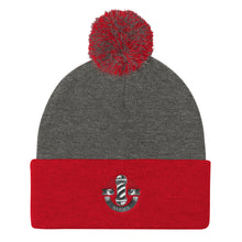 Load image into Gallery viewer, Trust your Barber Sportsman Pom Pom Knit Cap