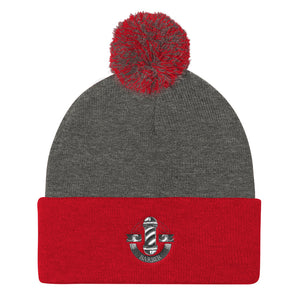 Trust your Barber Sportsman Pom Pom Knit Cap