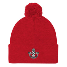 Load image into Gallery viewer, Trust your Barber Sportsman Pom Pom Knit Cap