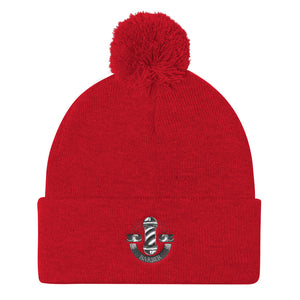 Trust your Barber Sportsman Pom Pom Knit Cap