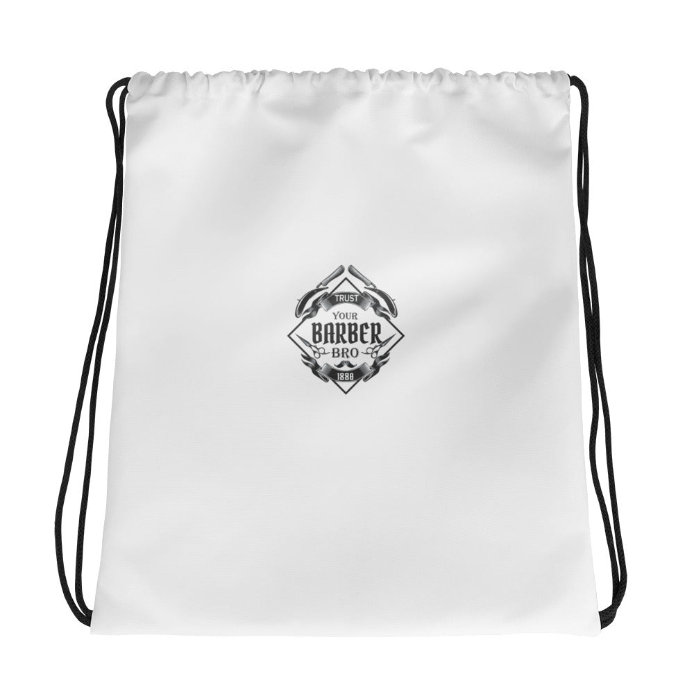 Trust your Barber Bro All-Over Print Drawstring Bag